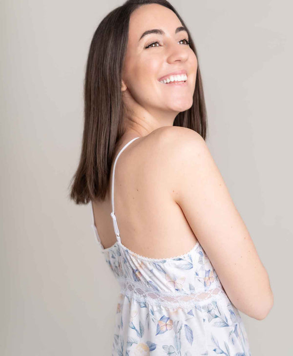 Atenas Nightgown in Yellow Rose