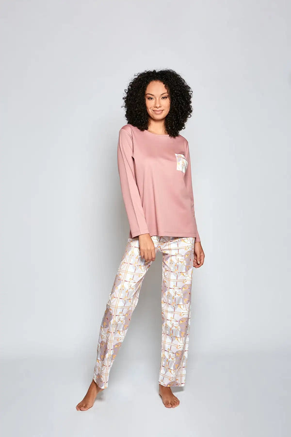 Mariana PJ Set in Equestrian