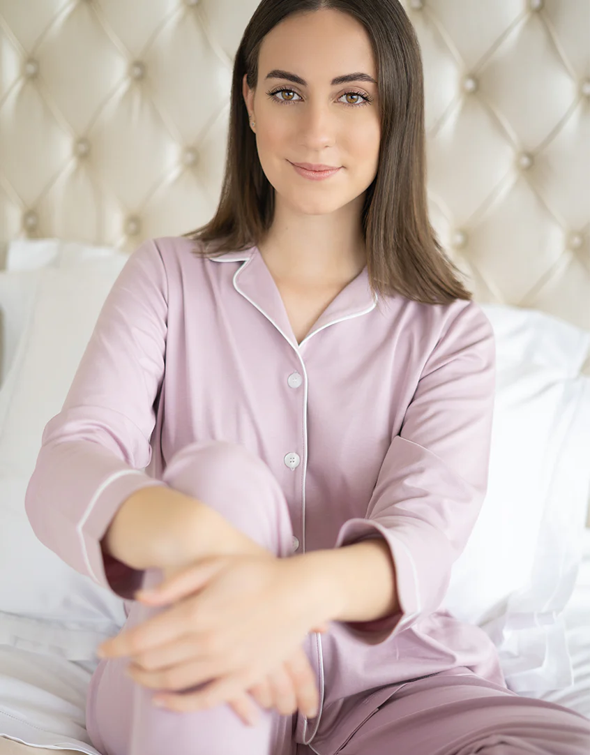 Monalisa PJ Set in Wood Rose