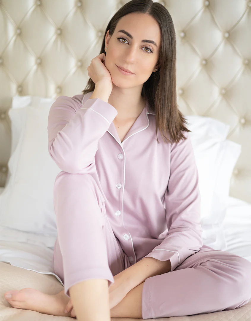 Monalisa PJ Set in Wood Rose