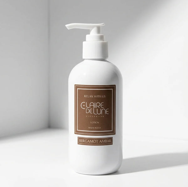 Hand & Body Lotion Bergamot Amber 8oz (Calm Me)