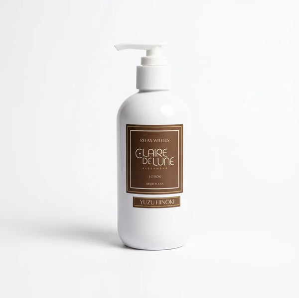 Hand & Body Lotion Yuzu Hinoki 8oz (Calm Me)