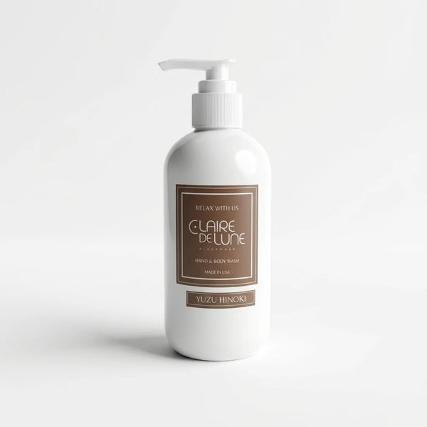 Hand & Body Wash Yuzu Hinoki 8oz (Calm Me)