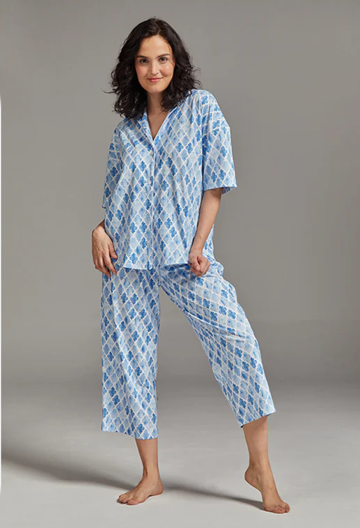 Claire Culotte PJ Set in Morocco