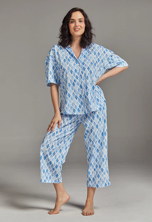 Claire Culotte PJ Set in Morocco
