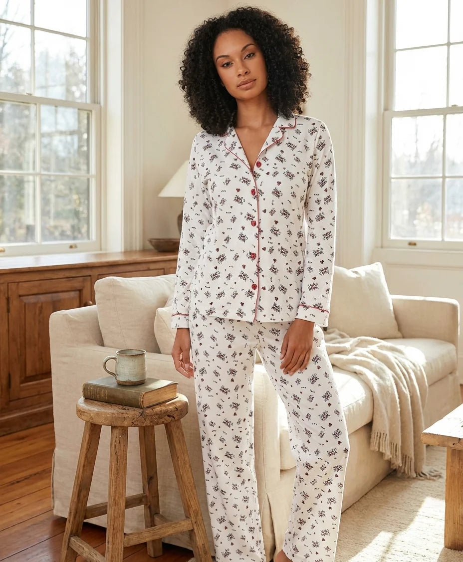 Monalisa PJ Set in Hearts Cool Mom