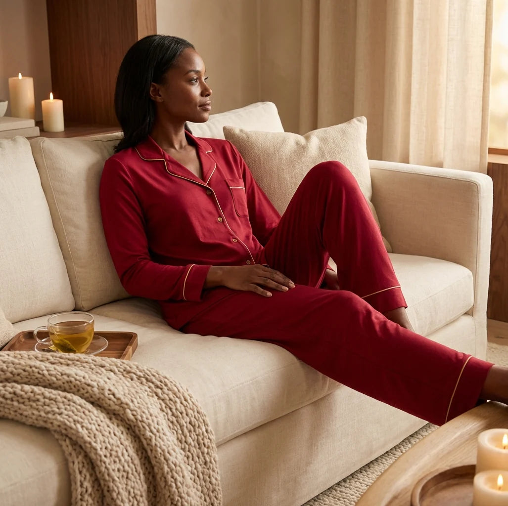 Monalisa PJ Set in Red
