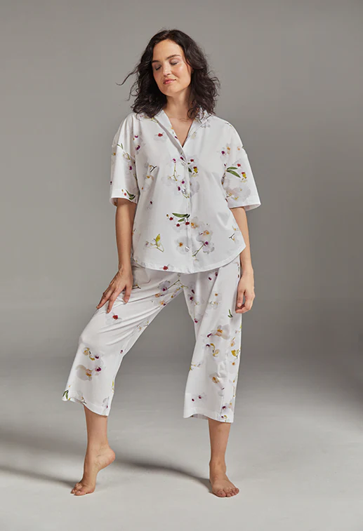 Claire Culotte PJ Set in Orchid