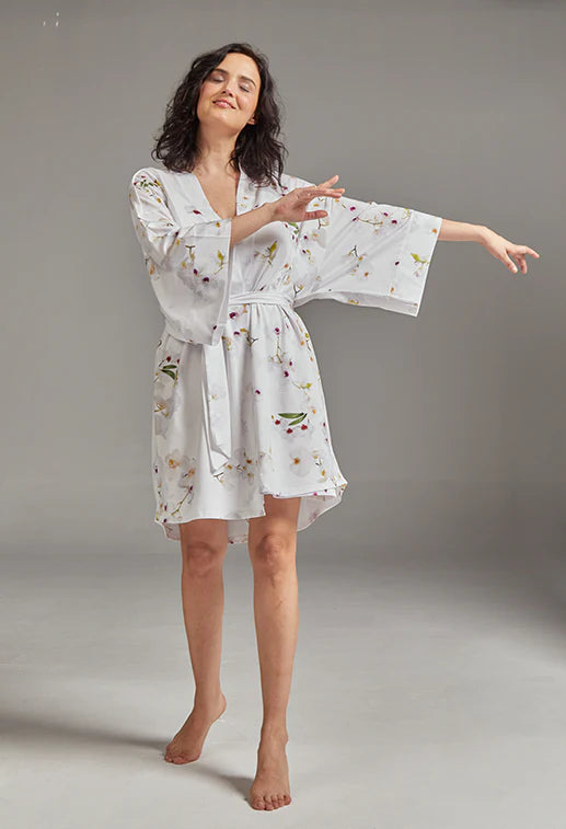 Claire Kimono in Orchid